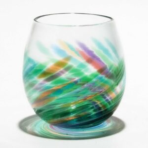 Stemless in Green Multi