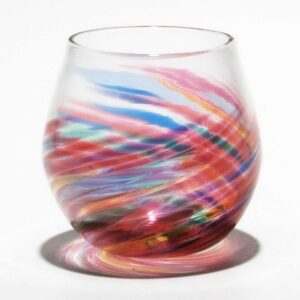 Stemless in Pink Multi